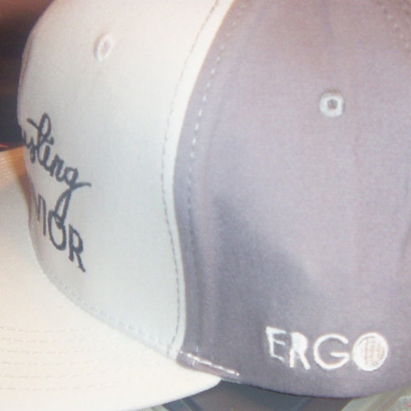 Ergo's Disgusting Behavior Gray/White Fitted Cap - Picture 2 of 4